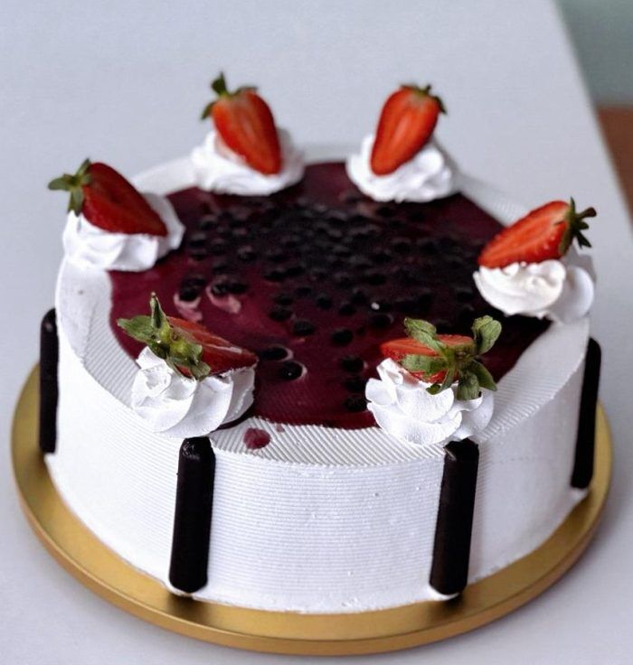 Blueberrry Forest Cake