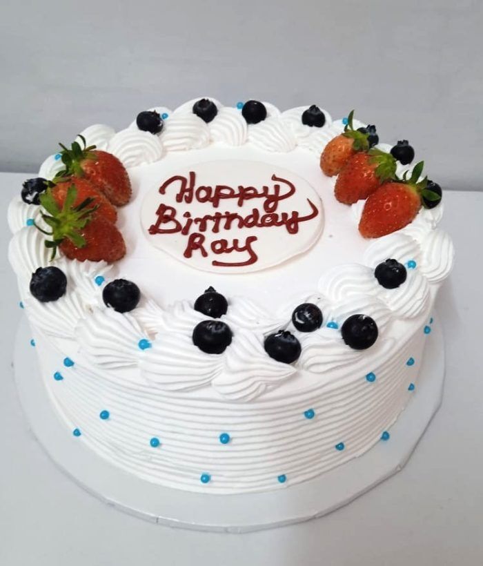 New Vanilla with blueberry