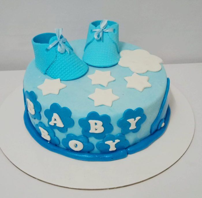Baby Boy Cake