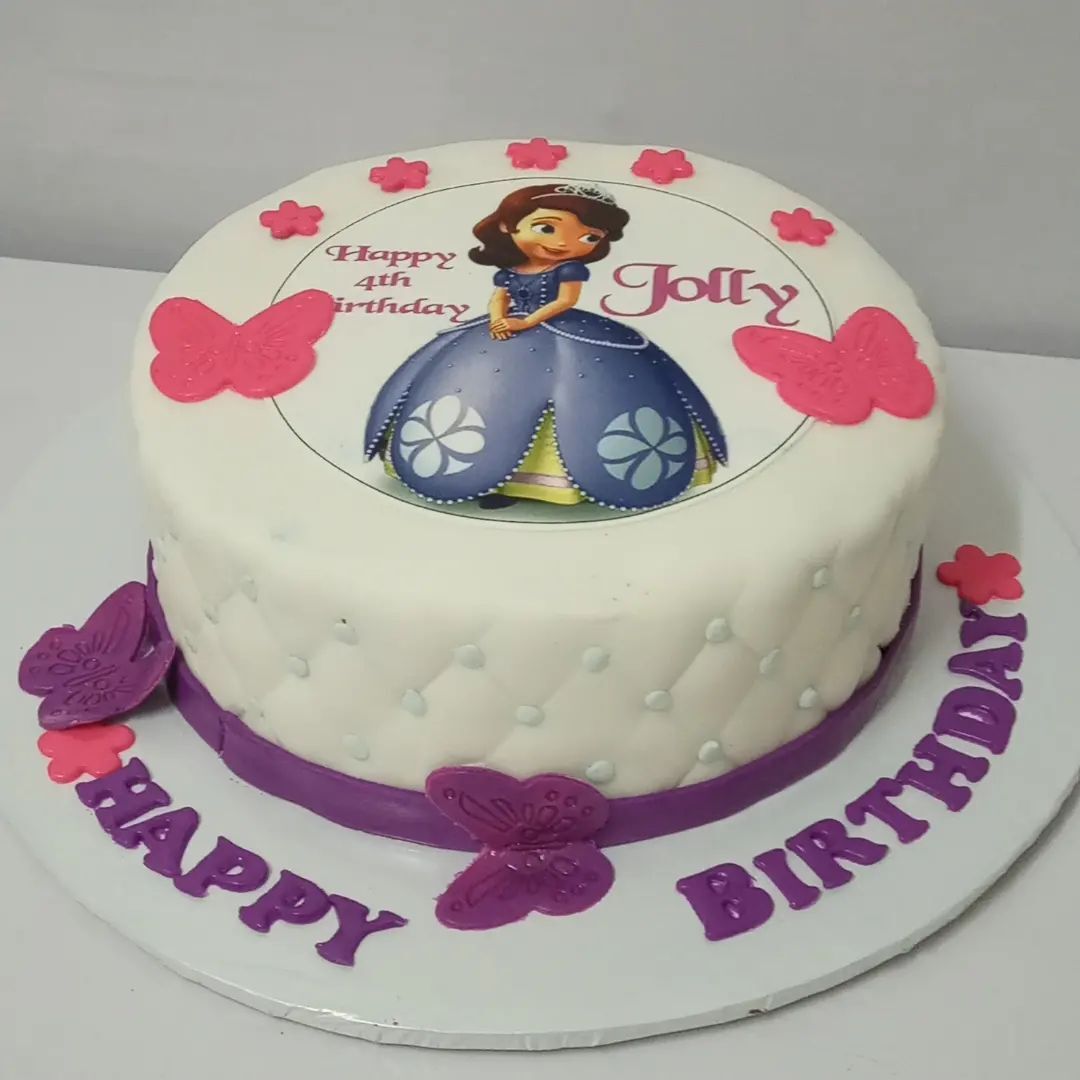 Princess fondant Cake Princess fondant Cake