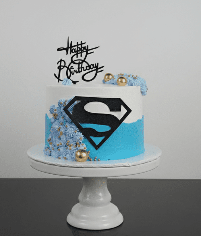 Superman Dad Cake