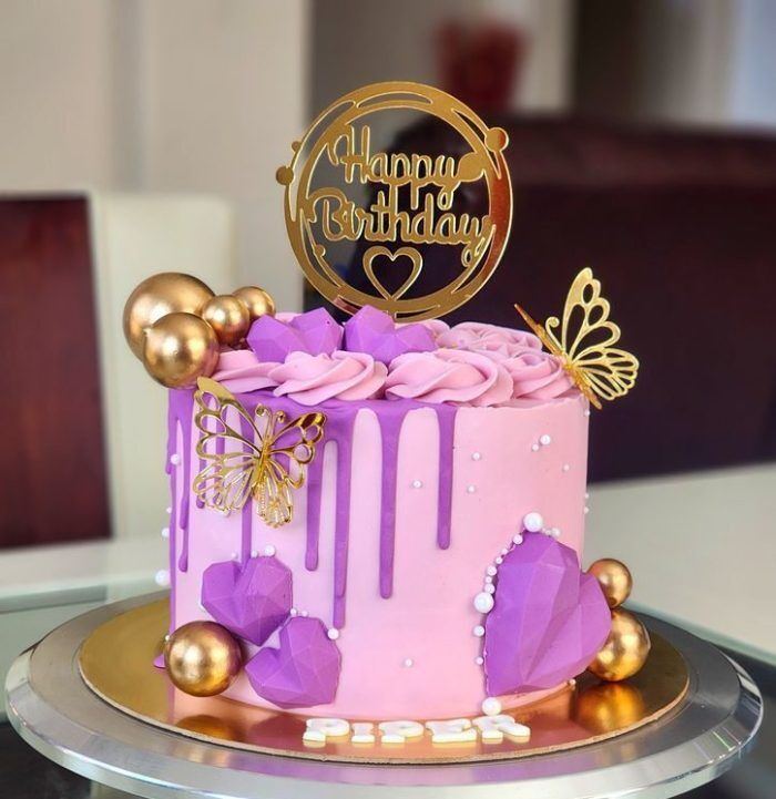 Girl Power themed cake