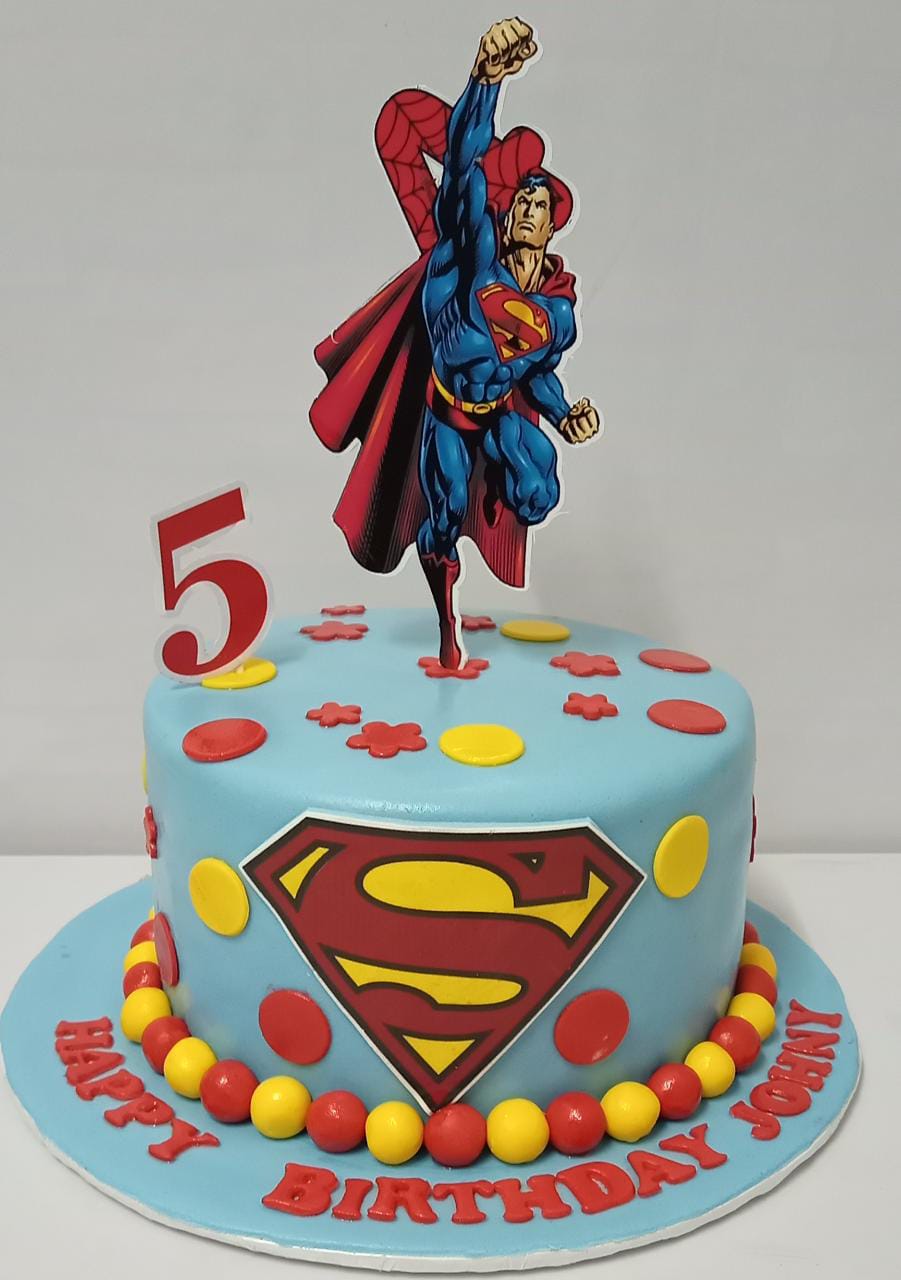 superman cartoon cake superman cartoon cake