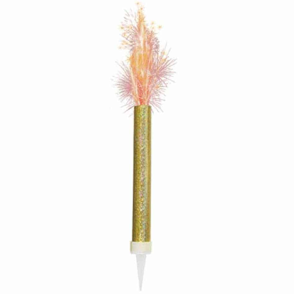 sparkling candle