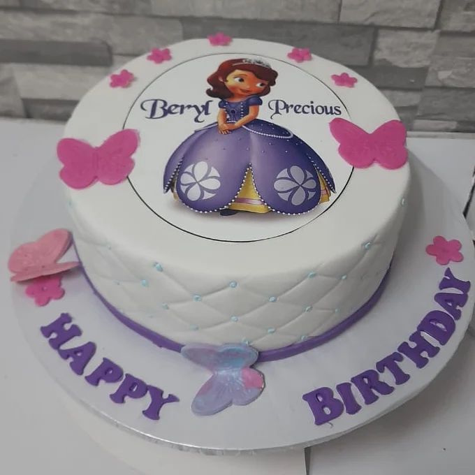 Princess fondant Cake Princess fondant Cake