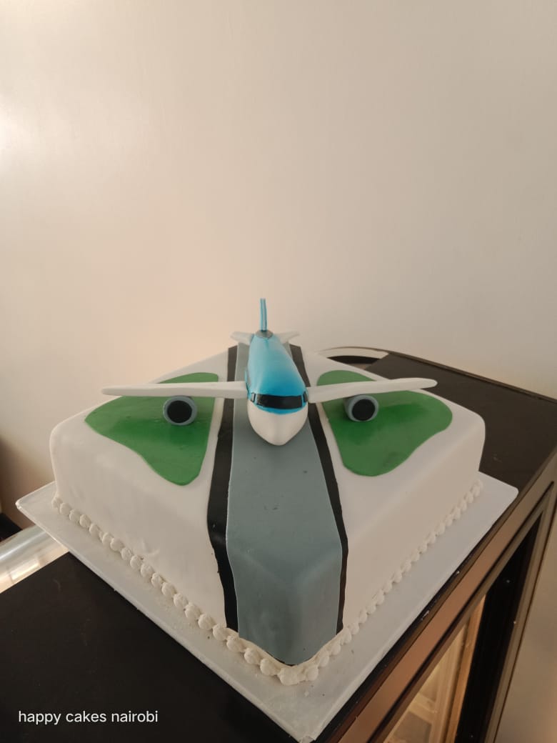 Airplane Cake themed Aeroplane themed cake