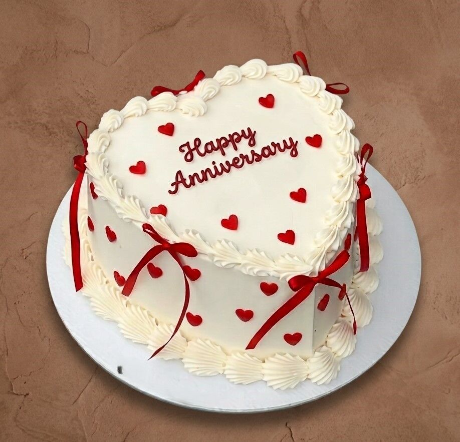 happy anniversary vintage cake